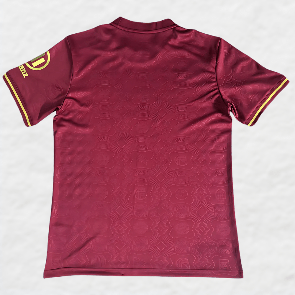 BAYERN MUNICH 2024/25 '125TH ANNIVERSARY BURGUNDY' SPECIAL EDITION SHIRT-Shirt - False9Fits