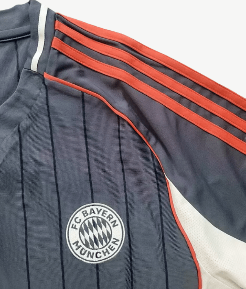 BAYERN MUNICH 2025/26 RETRO BASEBALL SHIRT-Shirt - False9Fits