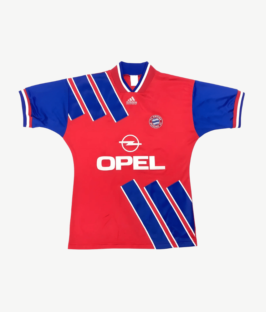 Bayern 93/95 Stadium Retro Shirt – Opel Striped Classic Bayern 93/95 Stadium Retro Shirt – Opel Striped Classic