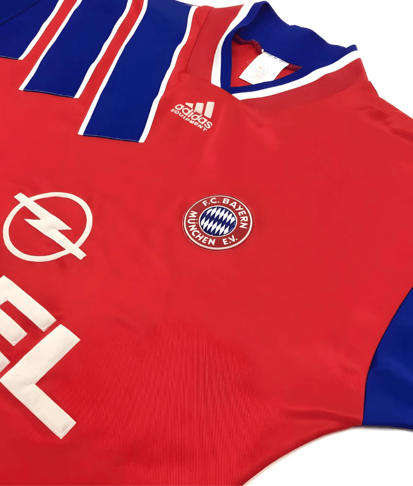 BAYERN MUNICH STADIUM 1993/95 HOME RETRO SHIRT-Shirt - False9Fits