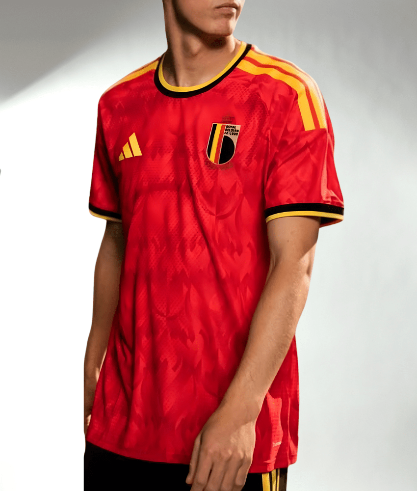 BELGIUM 2026 WORLD CUP HOME SHIRT-Shirt - False9Fits