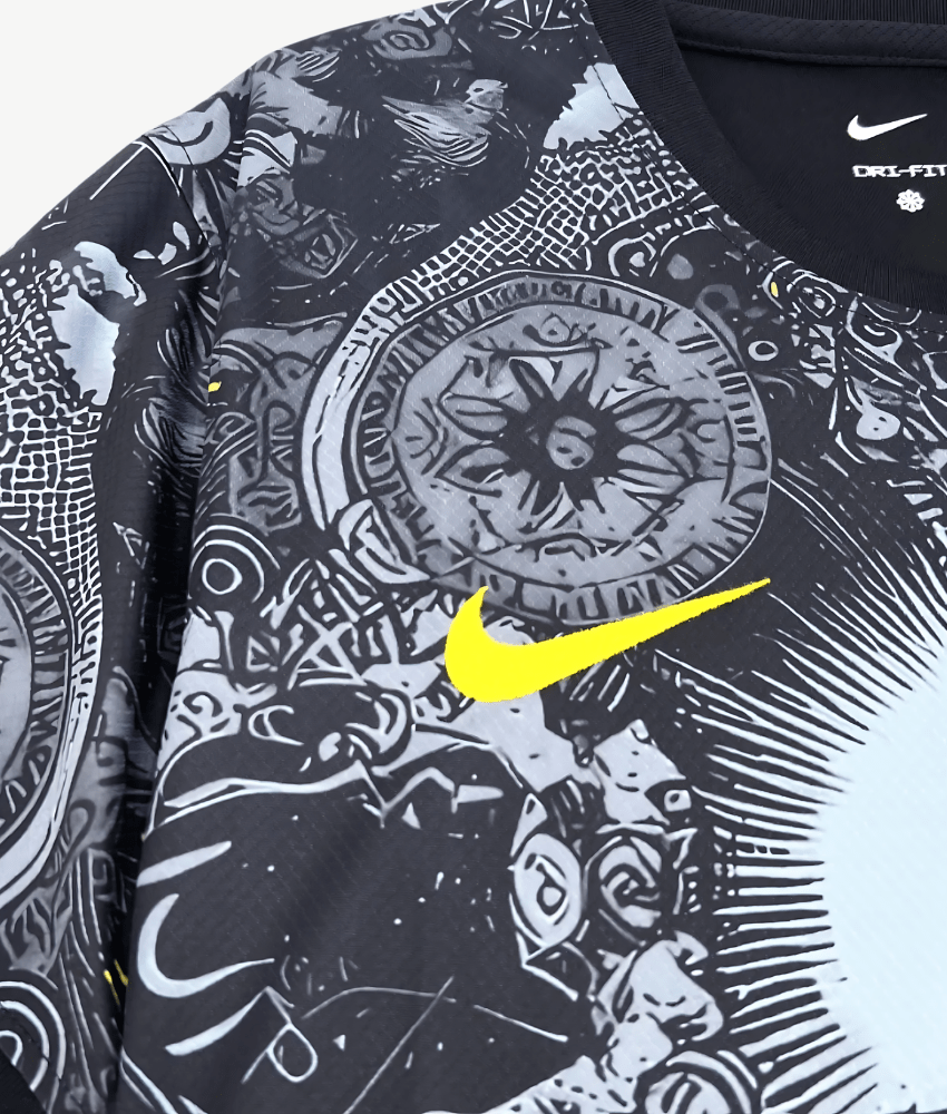 BRAZIL 2024/25 BLACK 'CHRIST THE REDEEMER' SPECIAL EDITION SHIRT-Shirt - False9Fits