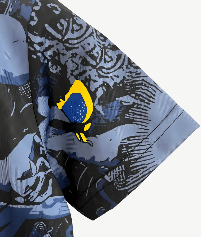 Brazil 2024/25 Blue 'Christ the Redeemer' Shirt