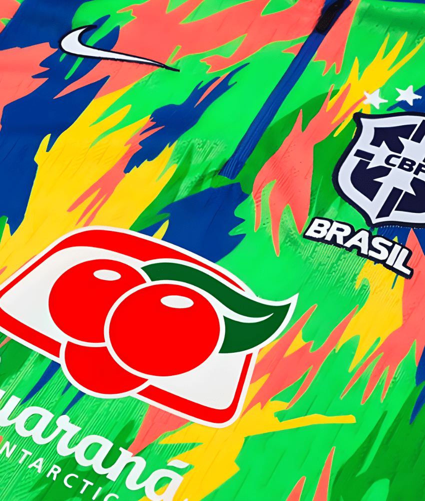 BRAZIL 2025/26 1/4 ZIP MULTICOLOUR TRACKSUIT - Tracksuit & Jackets - False9Fits