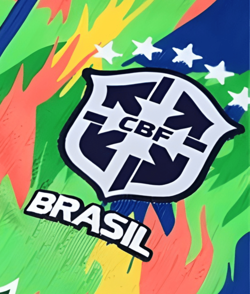 BRAZIL 2025/26 1/4 ZIP MULTICOLOUR TRACKSUIT - Tracksuit & Jackets - False9Fits