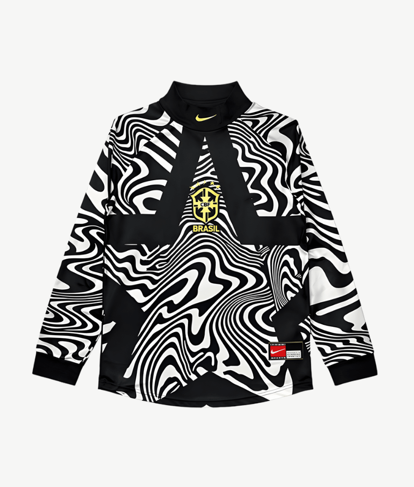 BRAZIL 2025/26 WORLD CUP LONG SLEEVE GOALKEEPER SHIRT-Shirt - False9Fits