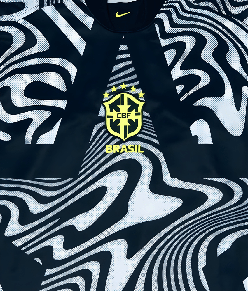 BRAZIL 2025/26 WORLD CUP LONG SLEEVE GOALKEEPER SHIRT-Shirt - False9Fits