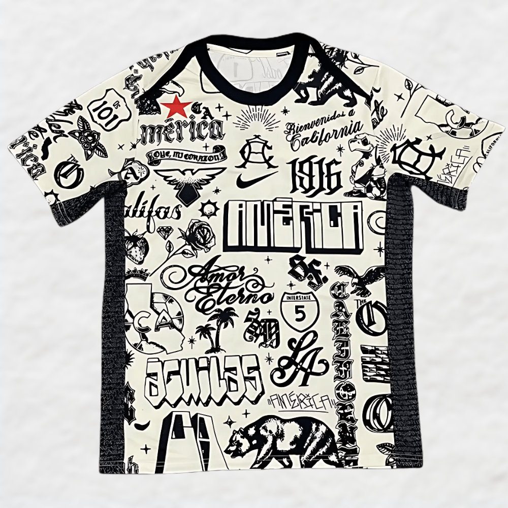 CLUB AMERICA 2024/25 TRAINING SHIRT-Shirt - False9Fits
