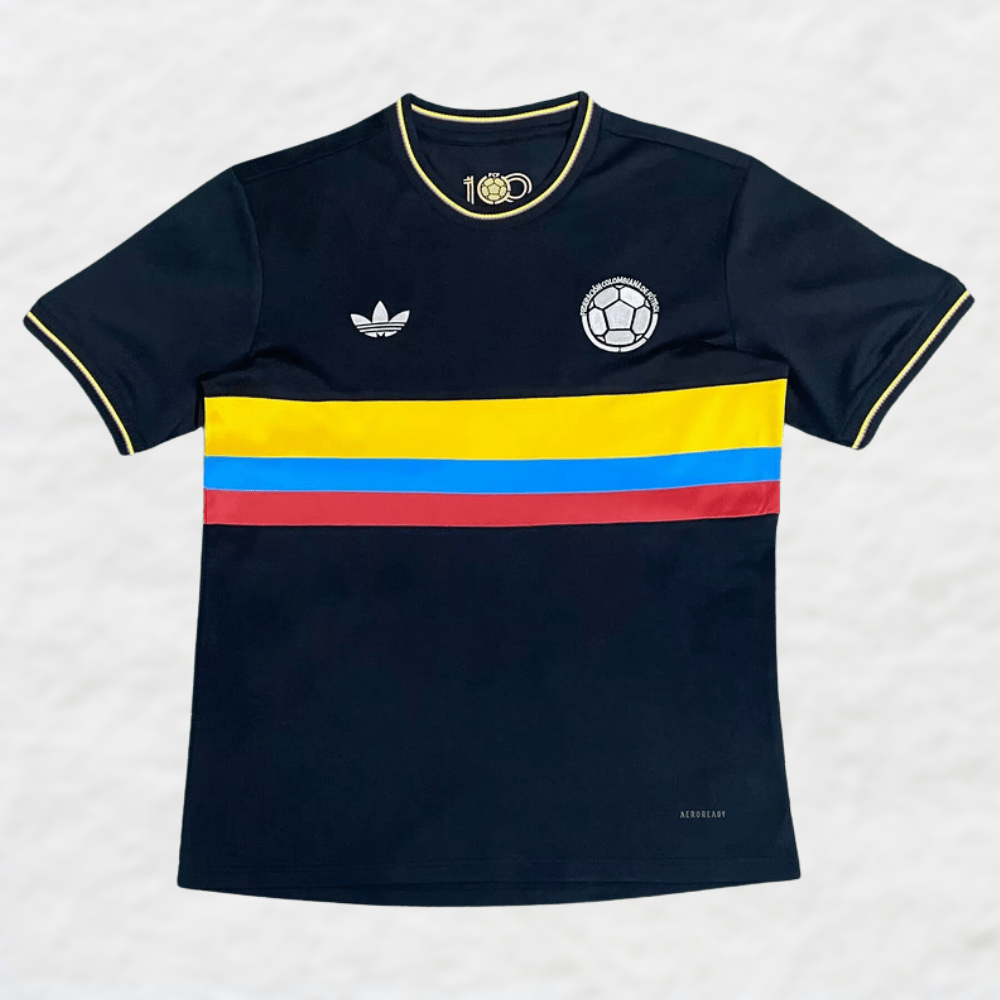 COLOMBIA 2024/25 AWAY '100 YEAR ANNIVERSARY' SPECIAL EDITION SHIRT-Shirt - False9Fits