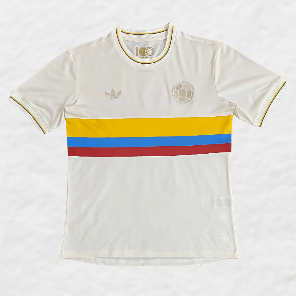 COLOMBIA 2024/25 HOME '100 YEAR ANNIVERSARY' SPECIAL EDITION SHIRT-Shirt - False9Fits