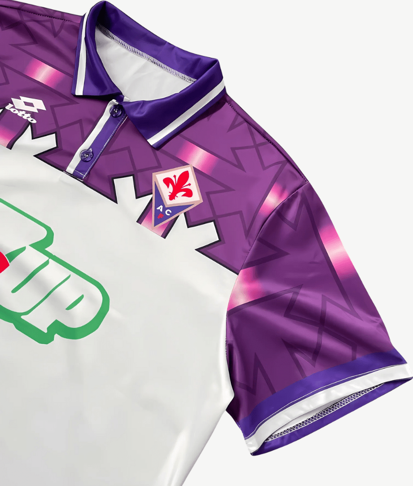 FIORENTINA 1992/93 HOME RETRO SHIRT-Shirt - False9Fits
