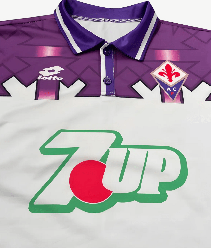 FIORENTINA 1992/93 HOME RETRO SHIRT-Shirt - False9Fits