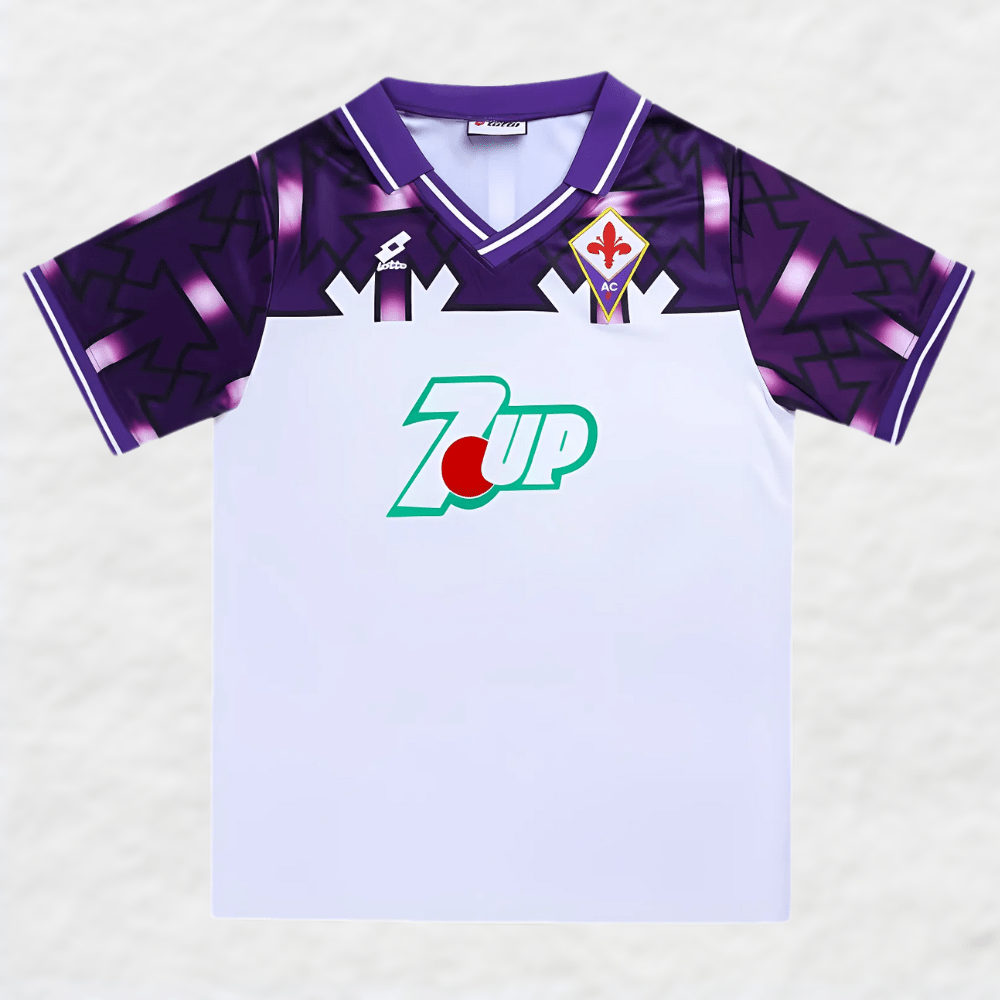 FIORENTINA 1992/93 HOME RETRO SHIRT-Shirt - False9Fits