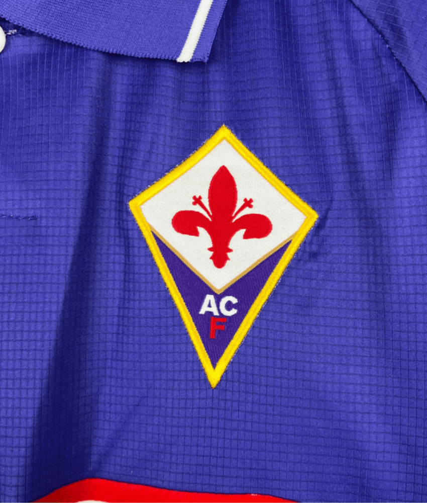 FIORENTINA 1998/99 HOME LONG SLEEVE SHIRT-Shirt - False9Fits