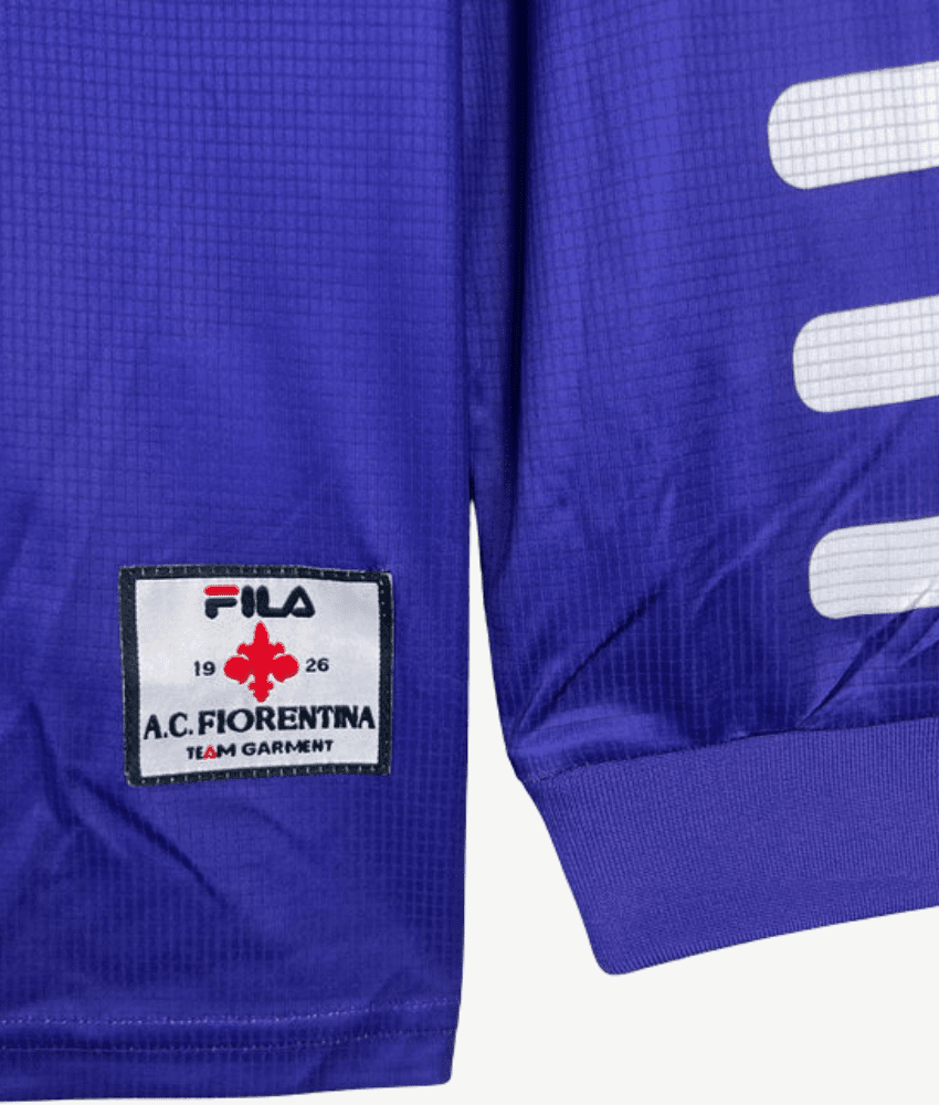 FIORENTINA 1998/99 HOME LONG SLEEVE SHIRT-Shirt - False9Fits