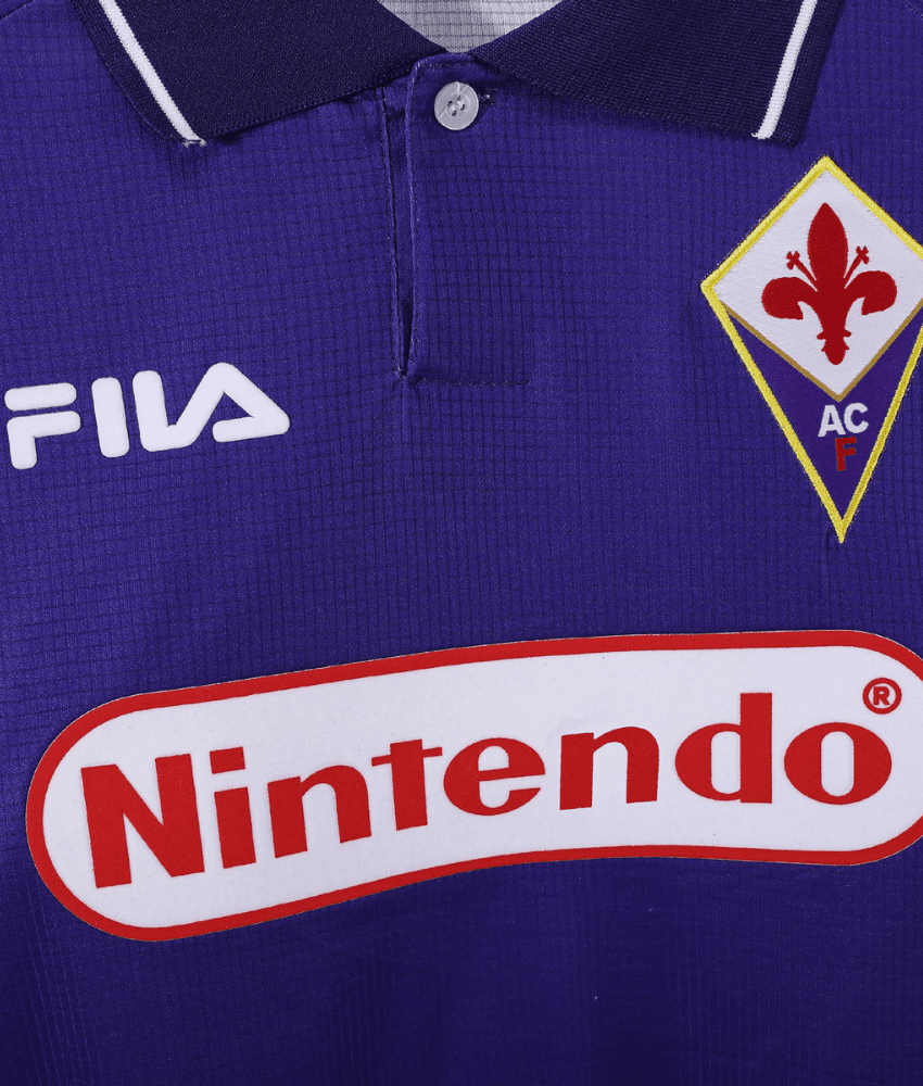 FIORENTINA 1998/99 HOME LONG SLEEVE SHIRT-Shirt - False9Fits