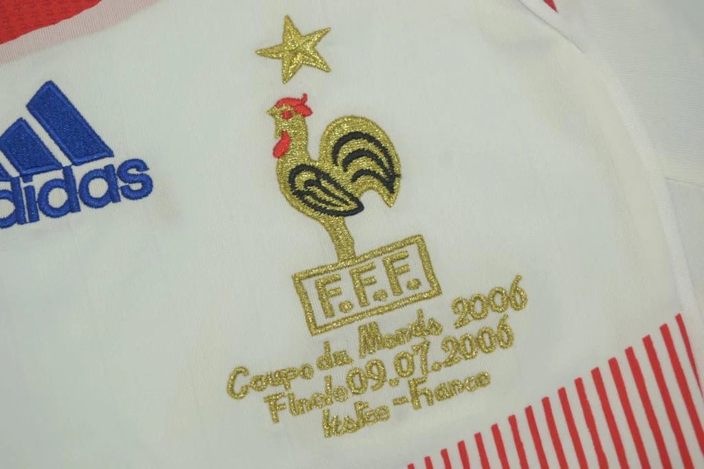 FRANCE 2006 AWAY RETRO SHIRT-Shirt - False9Fits