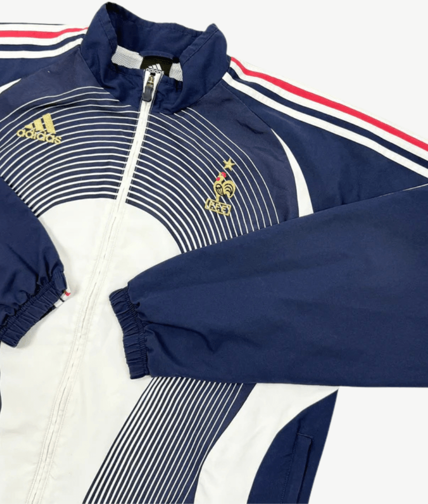 FRANCE 2006 RETRO WINDBREAKER - Tracksuit & Jackets - False9Fits