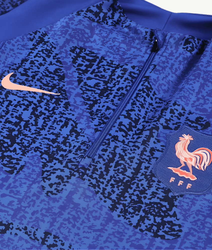 FRANCE 2026 ROYAL BLUE 1/4 ZIP TRACKSUIT - Tracksuit & Jackets - False9Fits