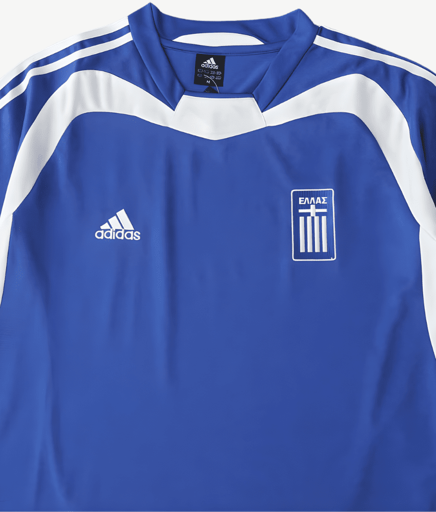 GREECE 2004/05 HOME SHIRT-Shirt - False9Fits