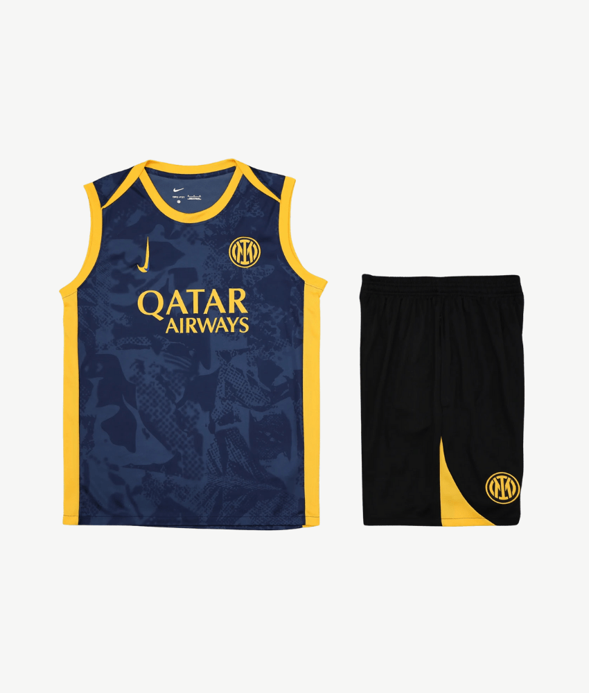 INTER MILAN 2025/26 AWAY VEST SUMMER SET - Vest Set - False9Fits