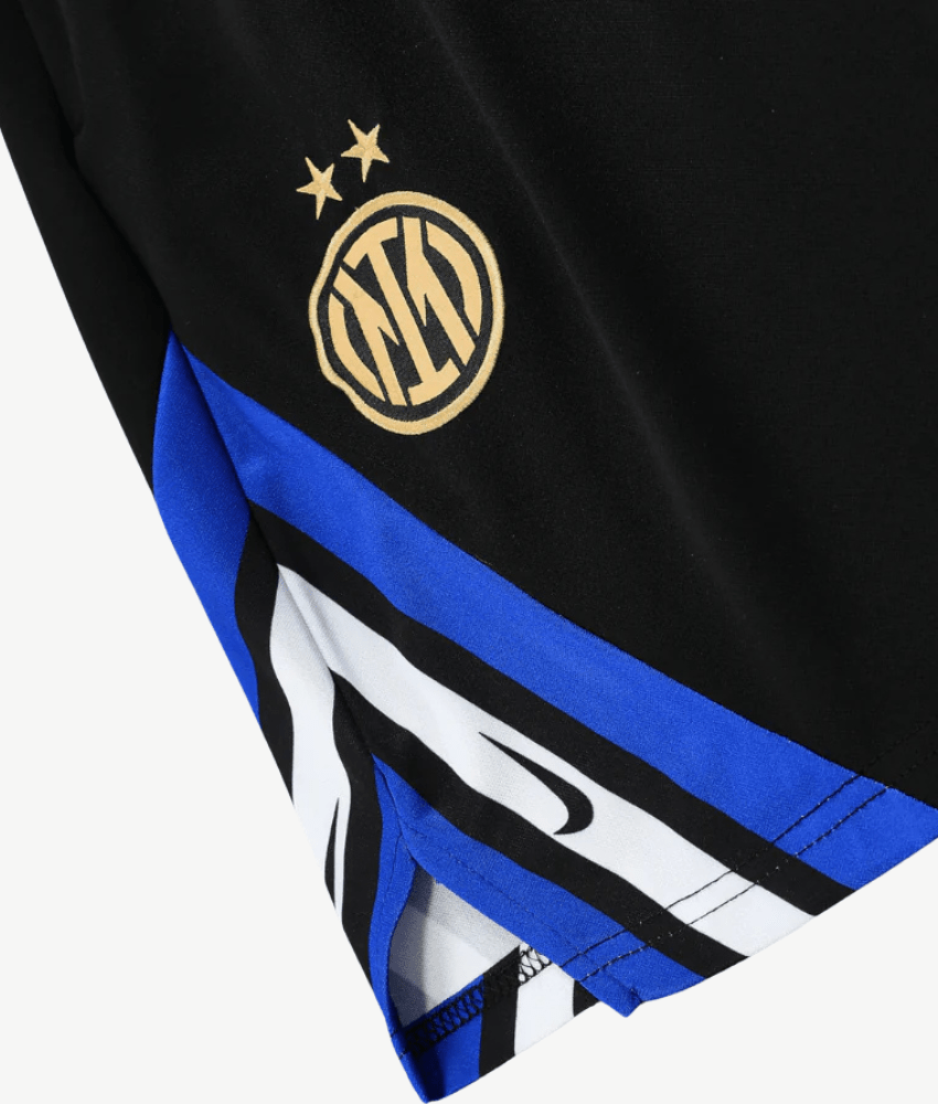 INTER MILAN 2025/26 BLACK 'OLD - SCHOOL' TRAINING SET-Shirt - False9Fits