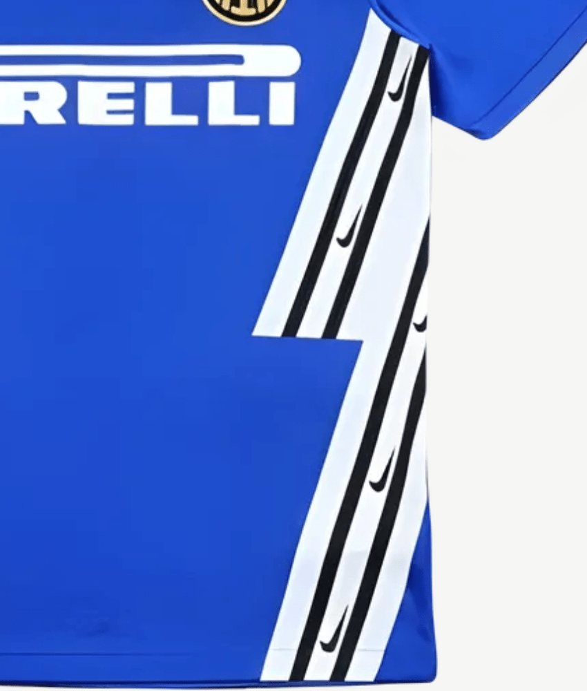 INTER MILAN 2025/26 BLUE 'OLD - SCHOOL' TRAINING SET-Shirt - False9Fits