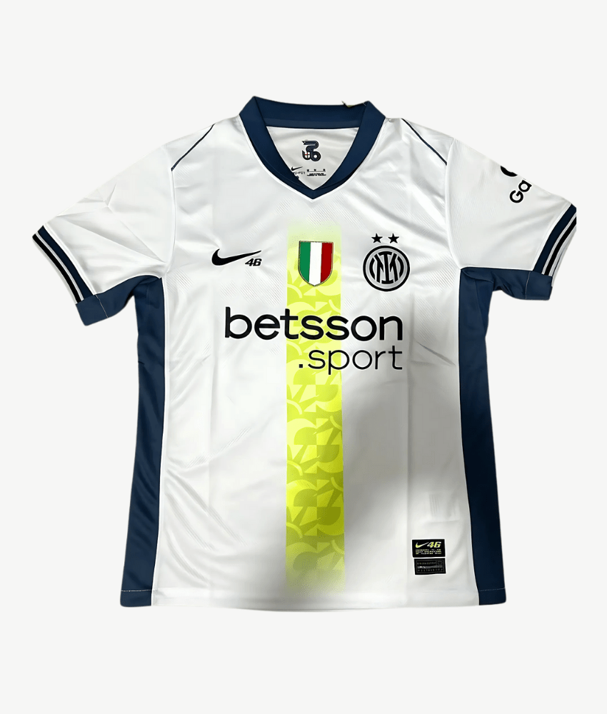 INTER MILAN X VALENTINO ROSSI 2024/25 SPECIAL EDITION SHIRT-Shirt - False9Fits