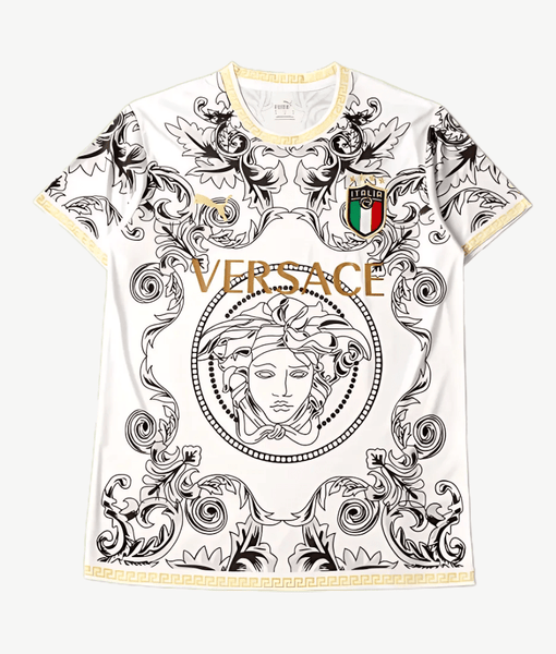 ITALY X VERSACE 2022 CONCEPT (WHITE) HOME SHIRT