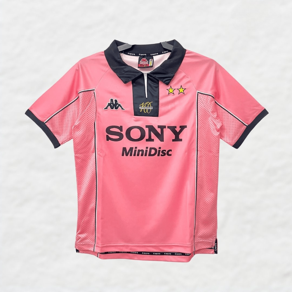 JUVENTUS 1997/98 'SONY' AWAY RETRO SHIRT-Shirt - False9Fits