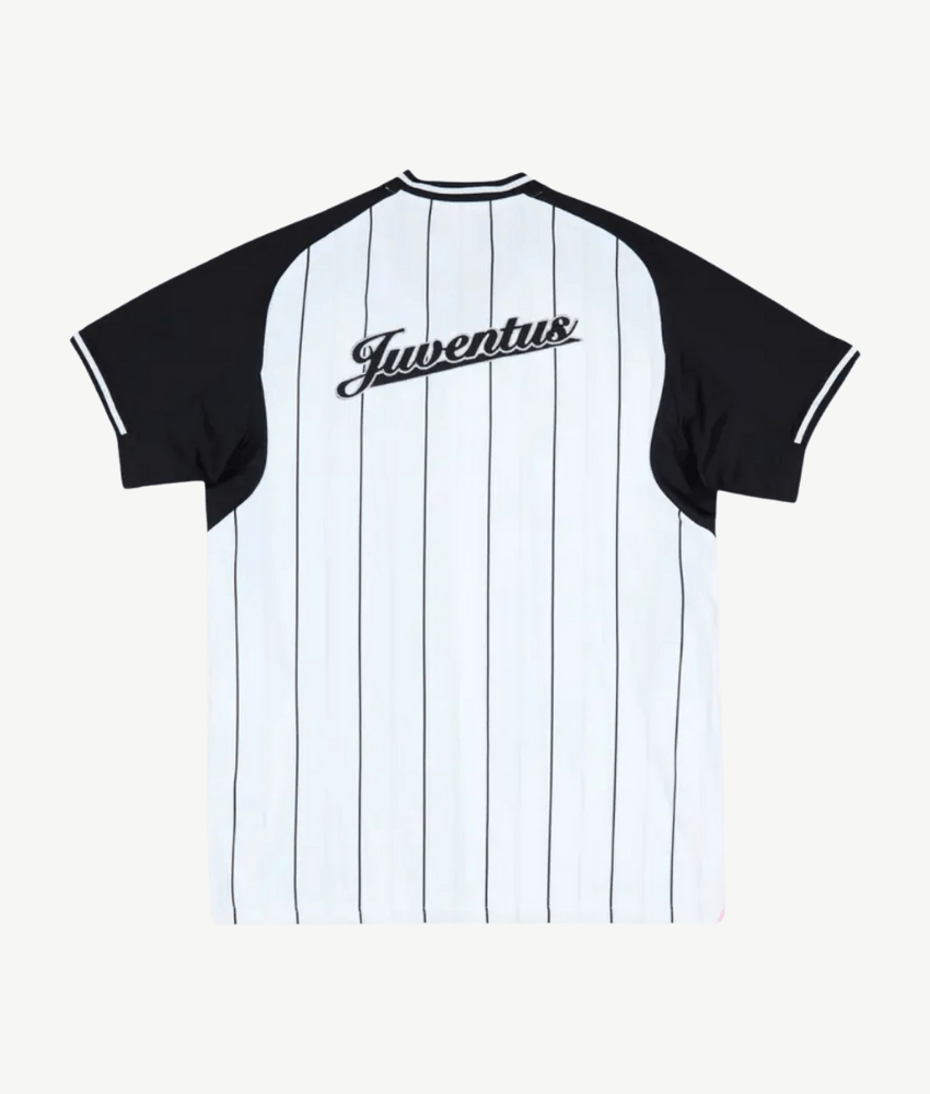 JUVENTUS 2025/26 RETRO BASEBALL SHIRT-Shirt - False9Fits