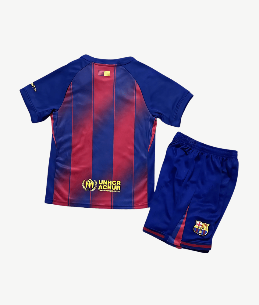(KIDS) BARCELONA 2025/26 HOME SHIRT-Shirt - False9Fits