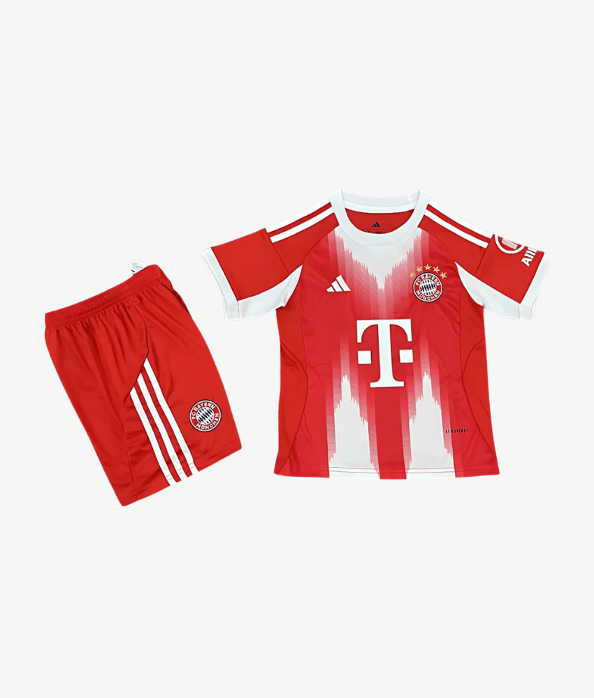 (KIDS) BAYERN MUNICH 2025/26 HOME KIT - Kids - False9Fits