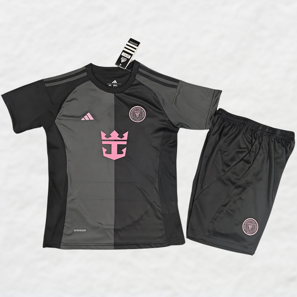 (KIDS) INTER MIAMI 2025/26 AWAY KIT - Kids - False9Fits