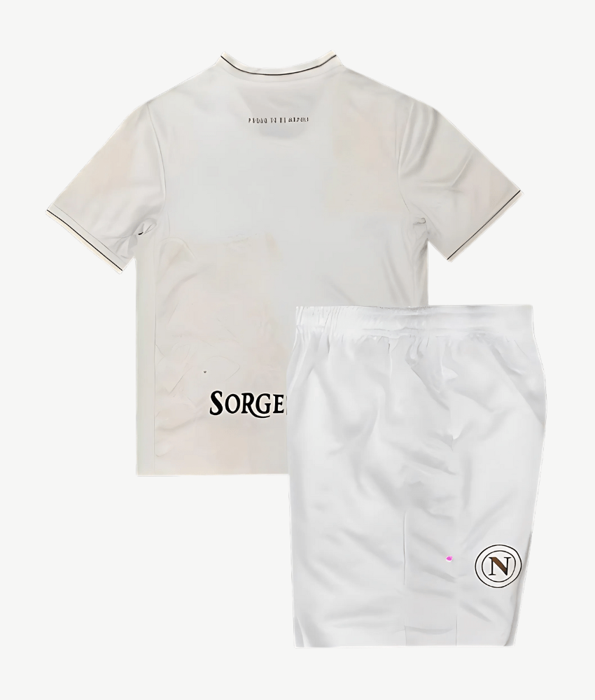 (KIDS) NAPOLI 2025/26 AWAY SHIRT - Kids - False9Fits