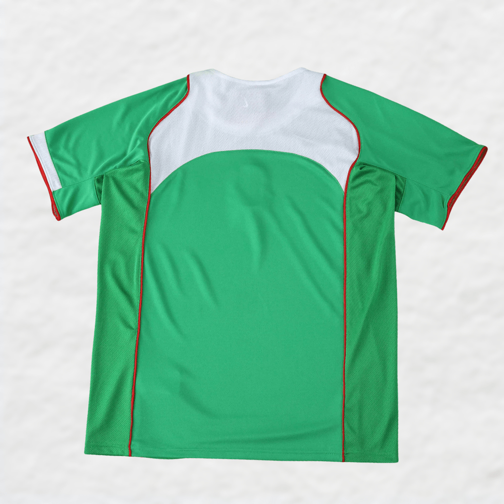 MEXICO 2004 RETRO HOME SHIRT-Shirt - False9Fits