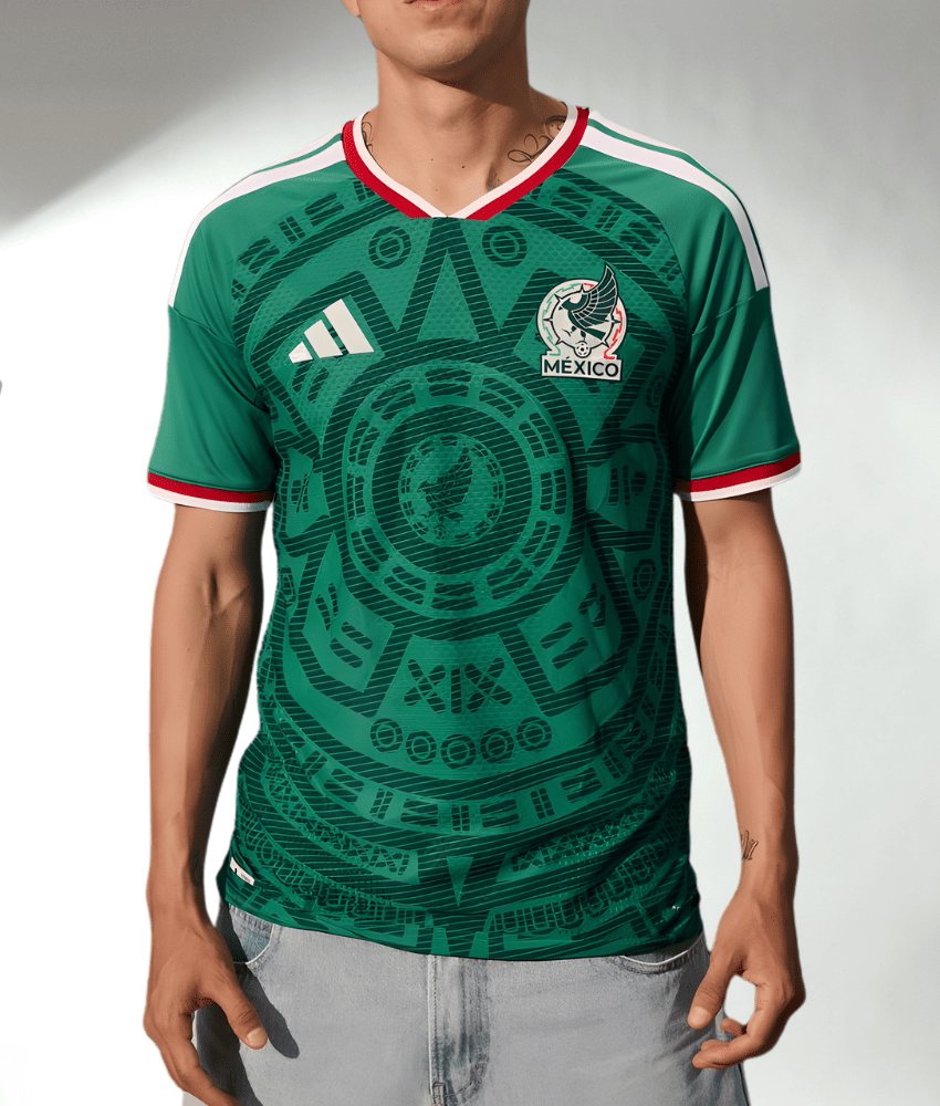 MEXICO 2026 WORLD CUP HOME SHIRT-Shirt - False9Fits
