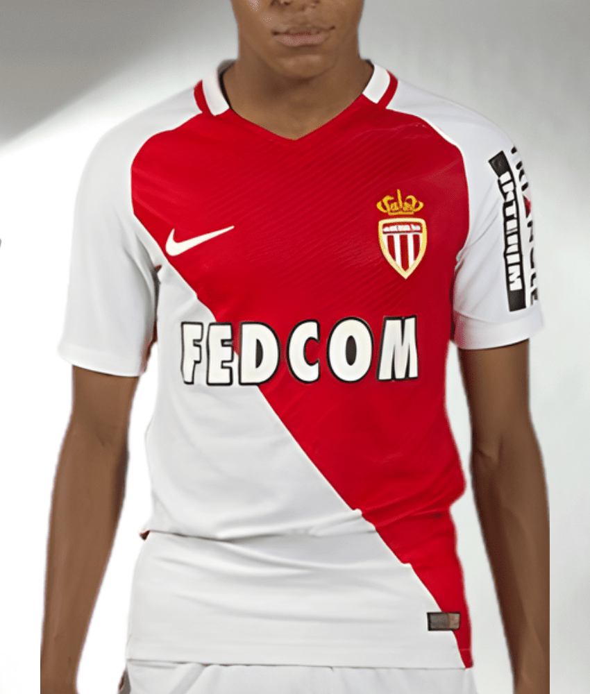 MONACO 2016/17 HOME SHIRT-Shirt - False9Fits