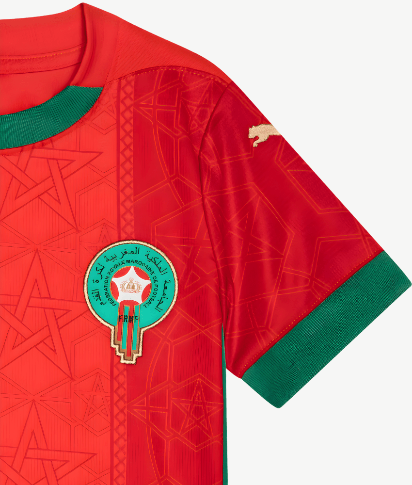 MOROCCO 2025 HOME SHIRT-Shirt - False9Fits