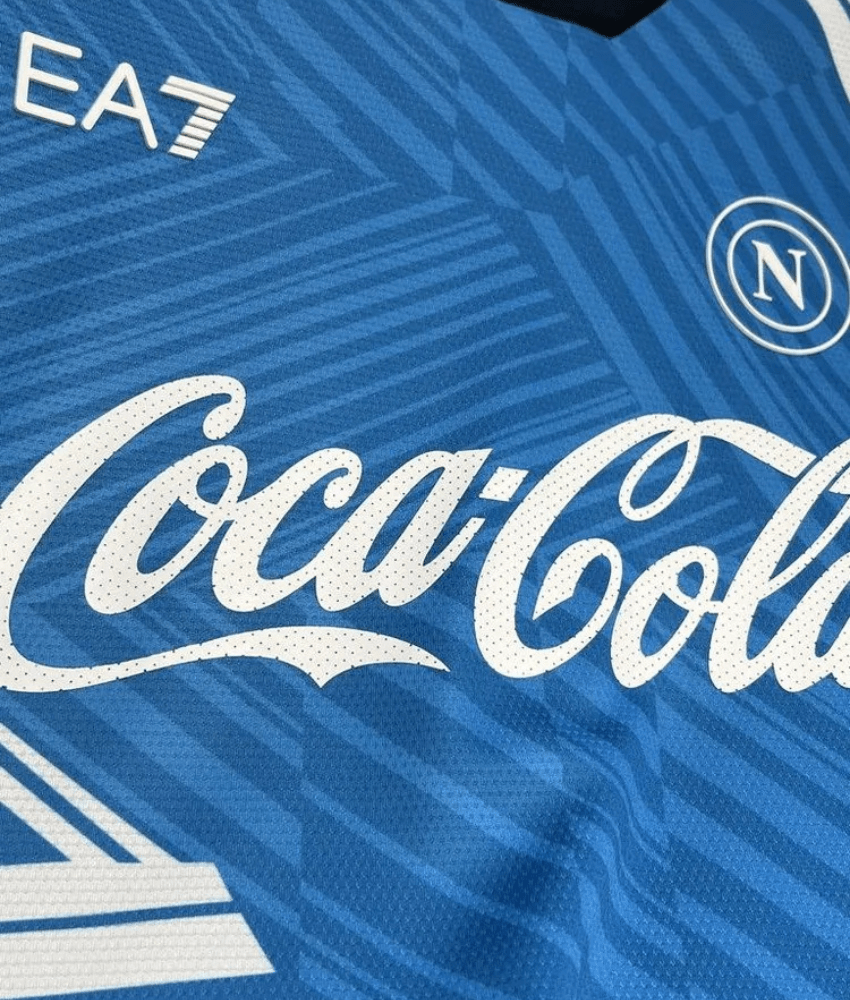 NAPOLI 2024/25 'LINES' TRAINING SHIRT-Shirt - False9Fits