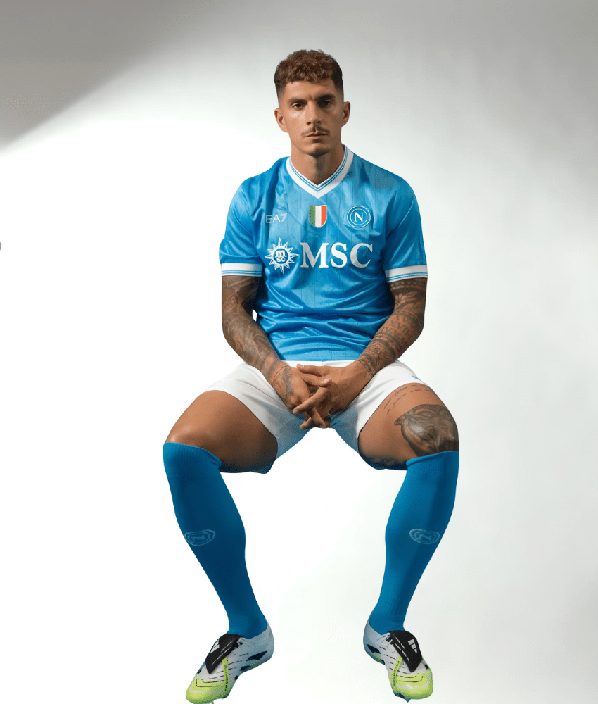 NAPOLI 2025/26 HOME SHIRT-Shirt - False9Fits
