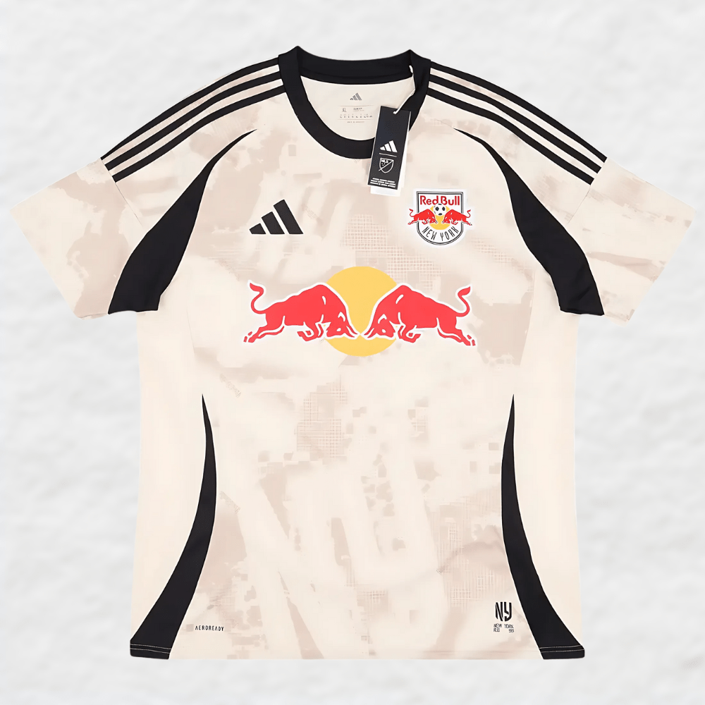 NEW YORK RED BULLS 'STONE' 2025/26 AWAY SHIRT-Shirt - False9Fits
