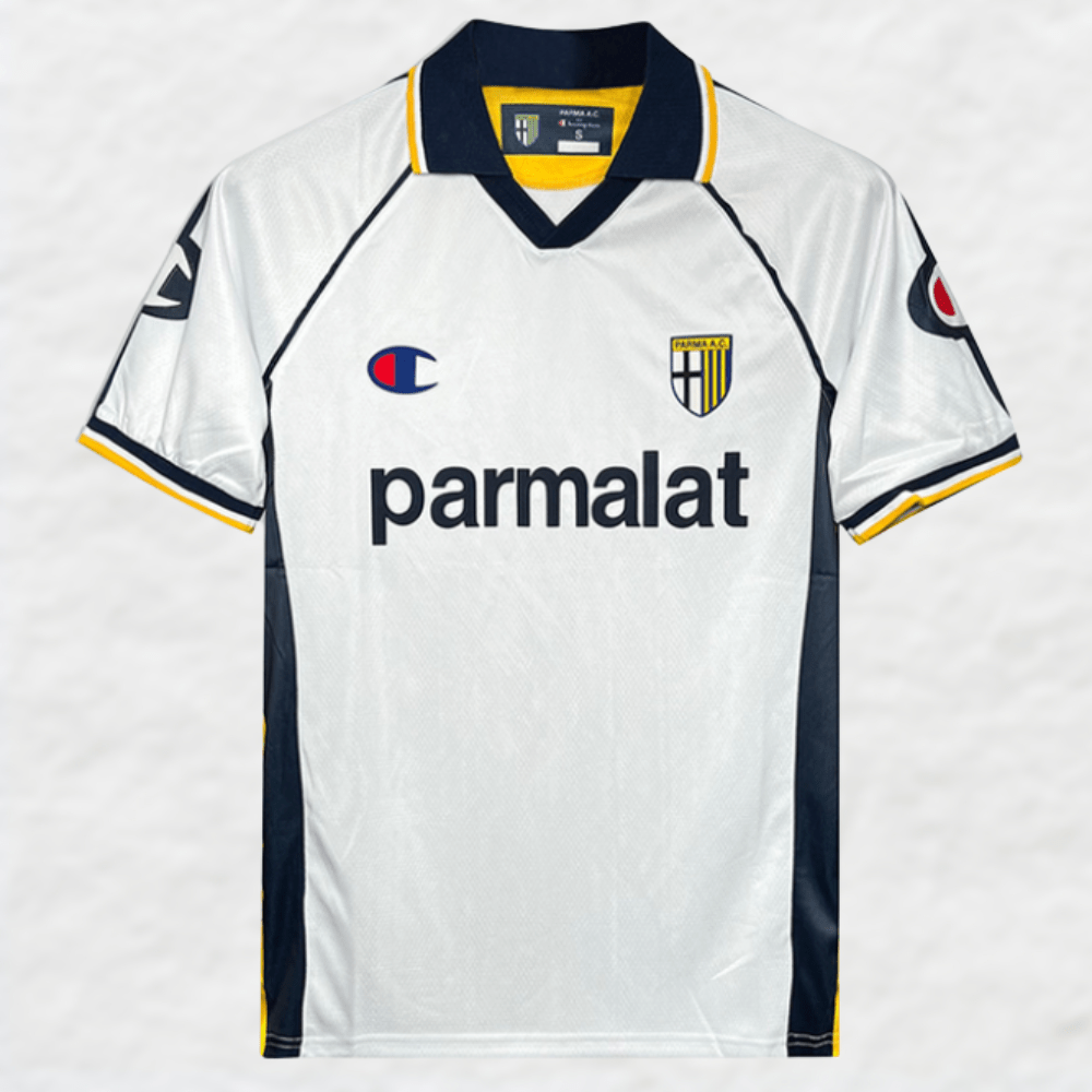 PARMA 2003/04 CALCIO AWAY RETRO SHIRT-Shirt - False9Fits