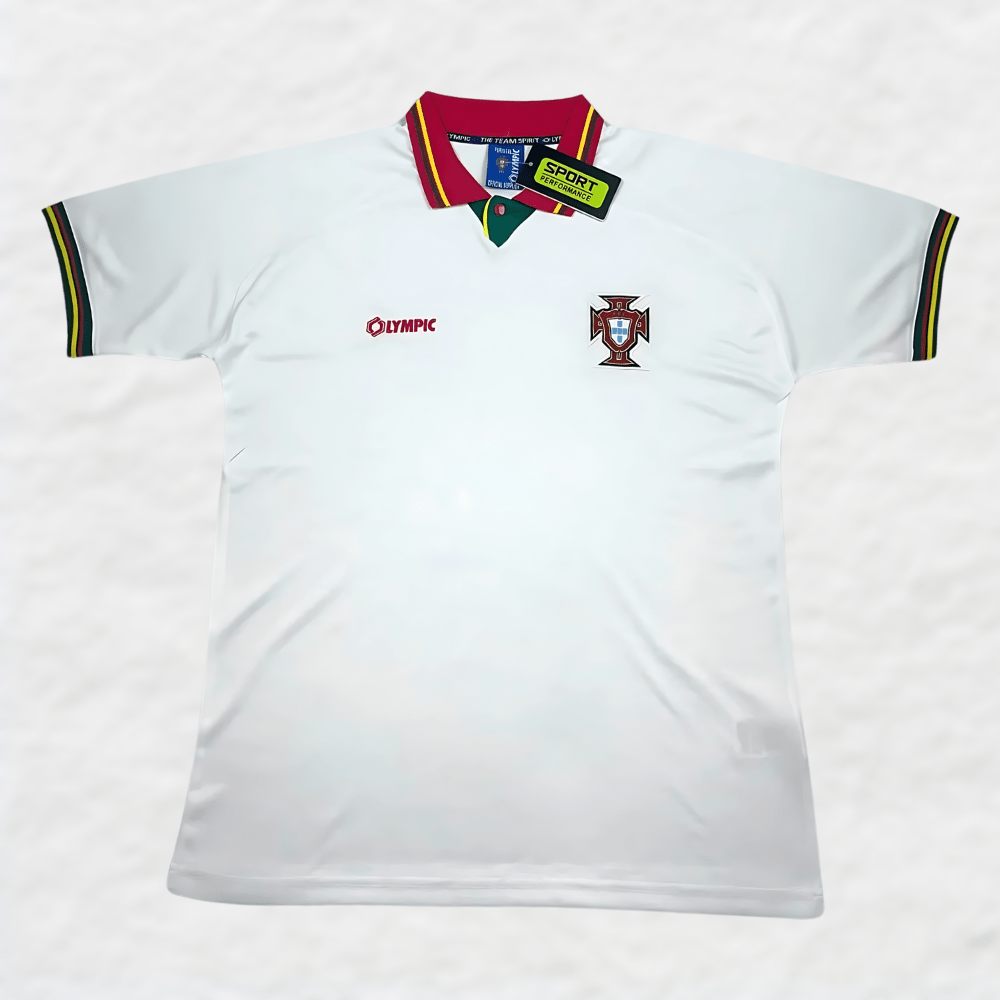 PORTUGAL 1995/96 AWAY RETRO SHIRT-Shirt - False9Fits