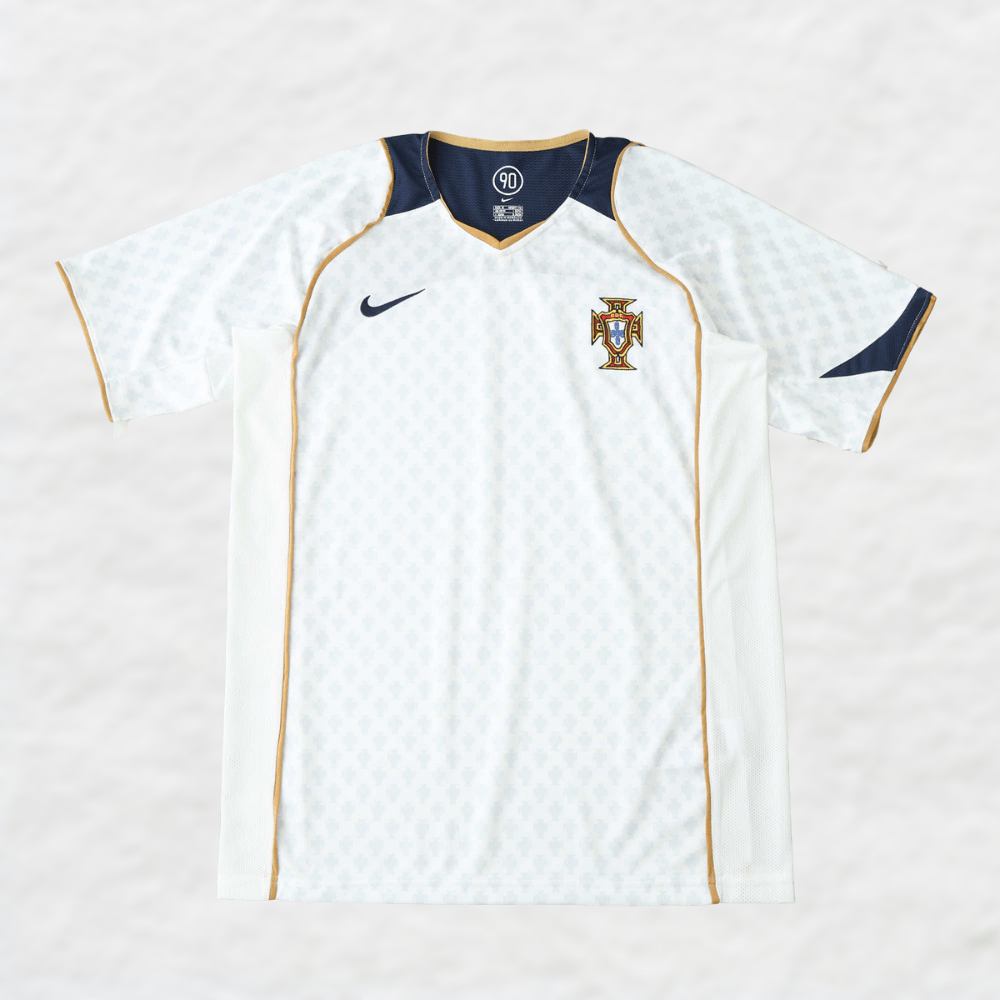 PORTUGAL 2004 RETRO AWAY SHIRT-Shirt - False9Fits