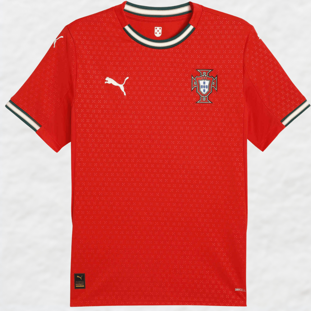 PORTUGAL 2025 HOME SHIRT-Shirt - False9Fits