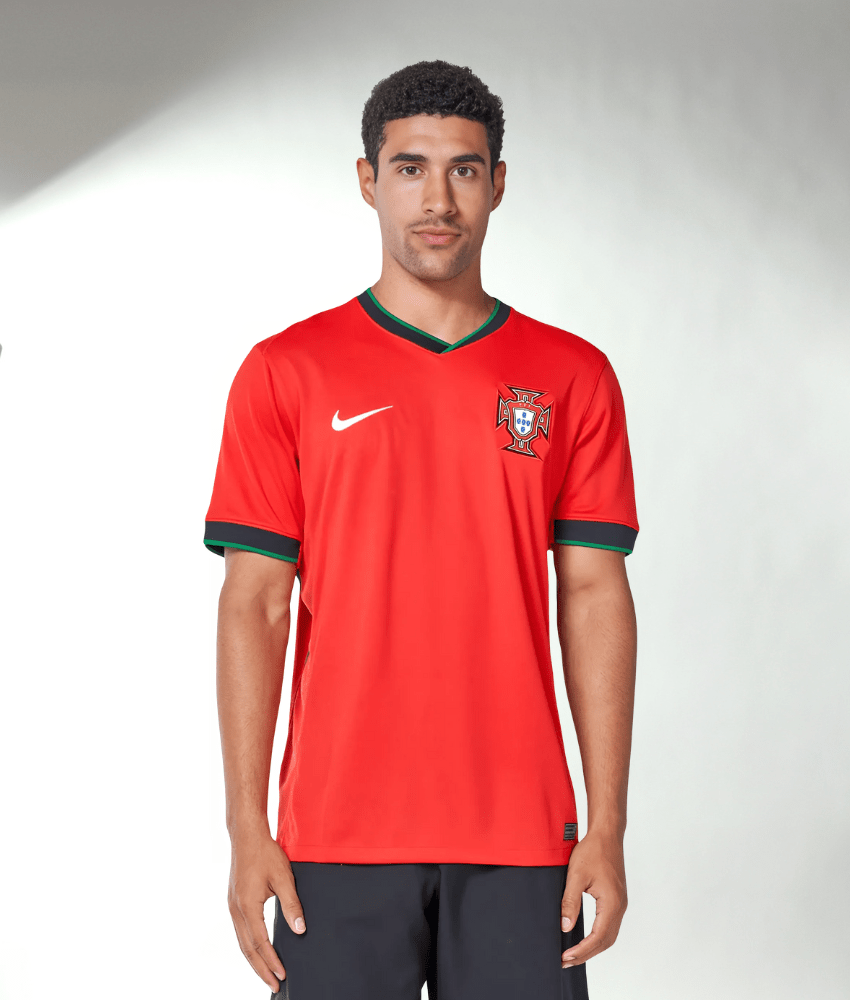 PORTUGAL EUROS 2024 HOME SHIRT-Shirt - False9Fits