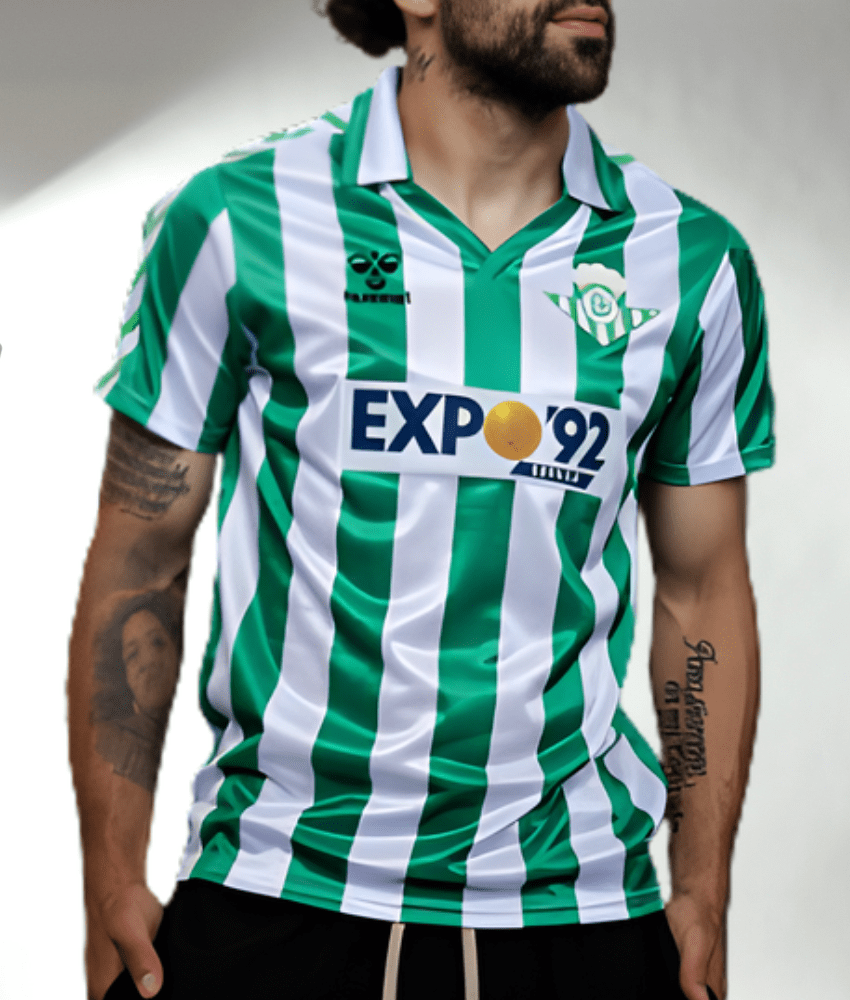 REAL BETIS 1988 HOME SHIRT-Shirt - False9Fits