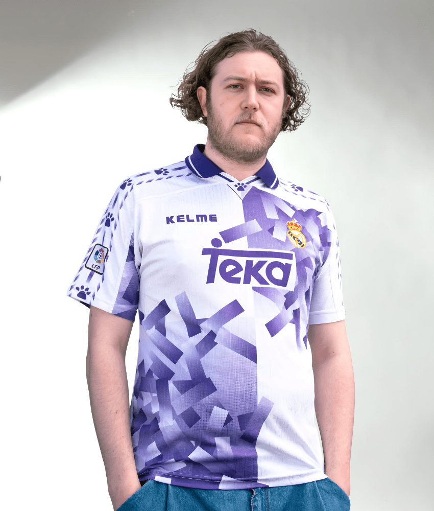 REAL MADRID 1996/97 AWAY RETRO SHIRT-Shirt - False9Fits