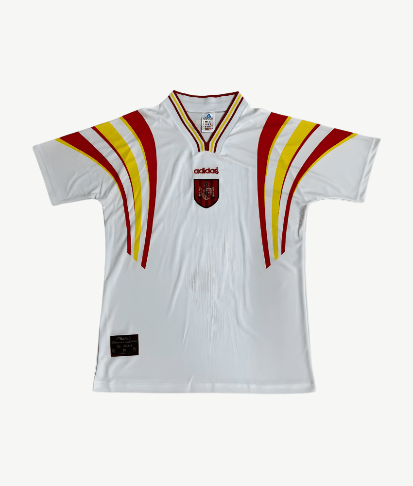 SPAIN 1996 AWAY SHIRT-Shirt - False9Fits